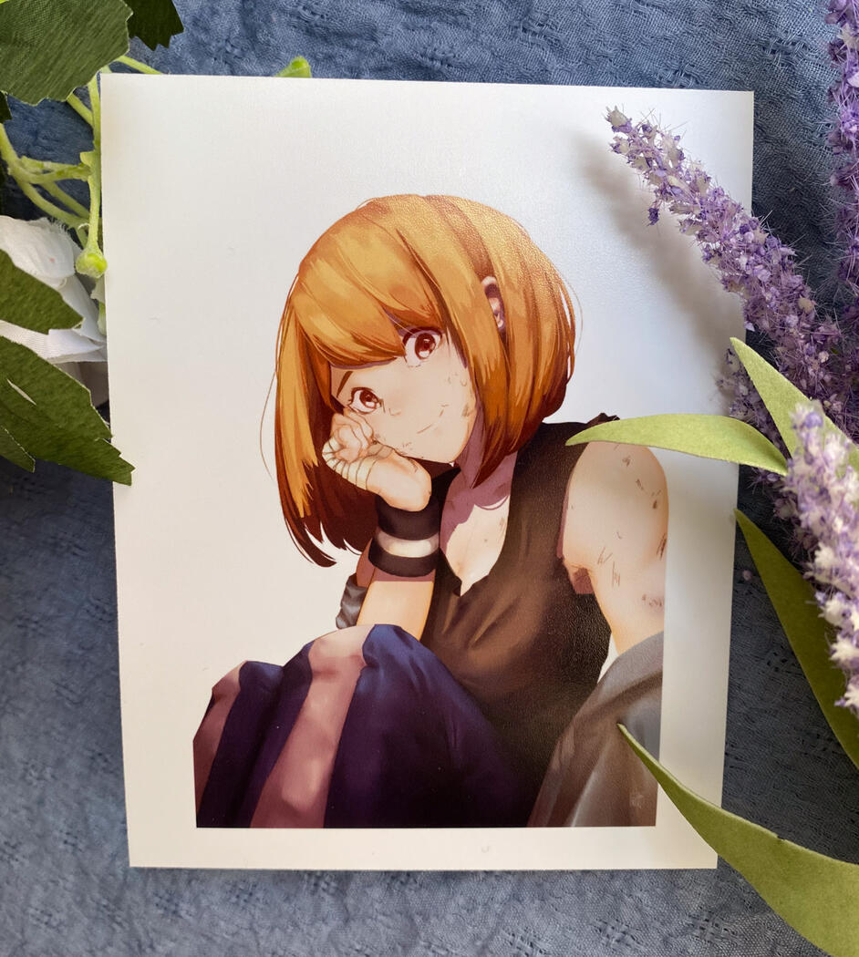 Ochako Uraraka Polaroid