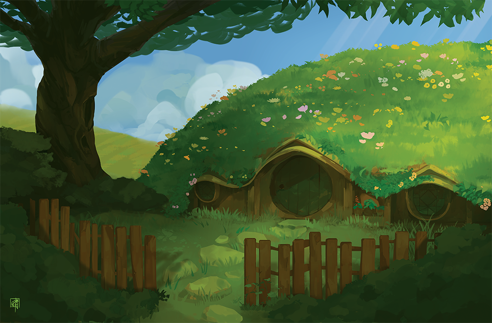 Hobbit Home on the Glade