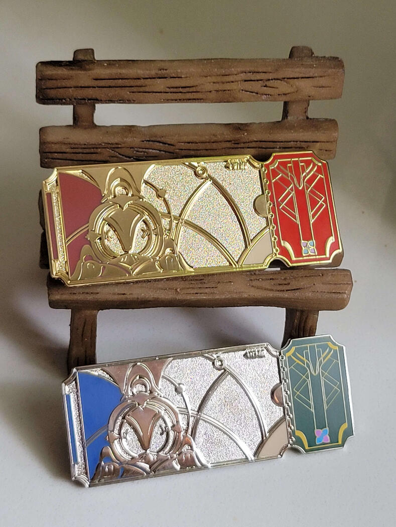 Special/Standard Warp Ticket Enamel Pins (HSR)